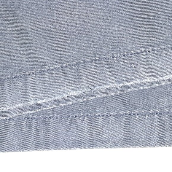 Navy Blue Khakis -Old Navy * Y2K * Sz 8 * 32x30 * Flare Bell Wide * Pant Only * - Picture 12 of 12